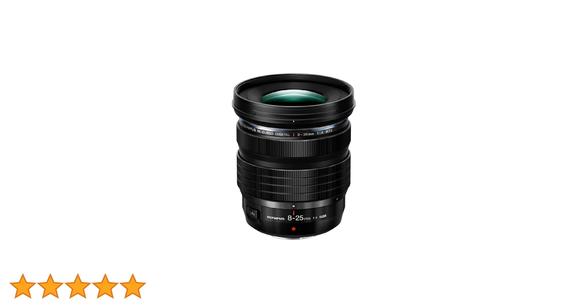 M.Zuiko Digital ED 8-25mm F4.0 PRO Lens, Wide Angle Zoom, Suitable